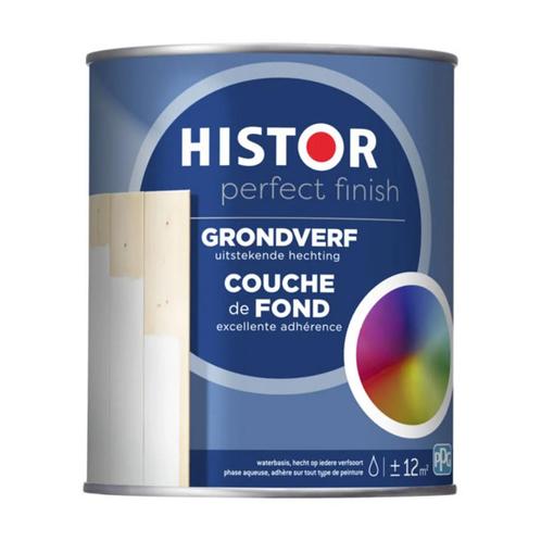 Histor Perfect Finish Grondverf RAL 9001 | Crèmewit 1.5L, Doe-het-zelf en Verbouw, Verf, Beits en Lak, Verf, Wit, Nieuw, Minder dan 5 liter
