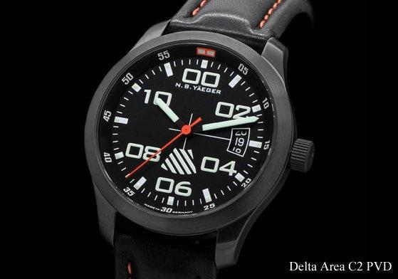 N.B. Yäeger - Delta AREA Automatik - Soprod SWISS MADE -, Sieraden, Tassen en Uiterlijk, Horloges | Heren