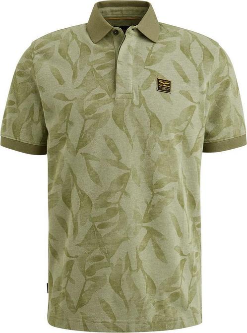 PME Legend Poloshirt Piqué Print Groen maat XL Heren, Kleding | Heren, Polo's, Groen, Nieuw, Maat 56/58 (XL), Verzenden