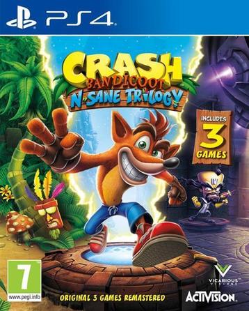 Crash Bandicoot N. Sane Trilogy PS4 Morgen in huis! beschikbaar voor biedingen