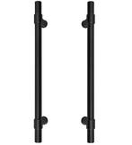 Set deurgrepen PIET BOON PB400 PA 300 mm PVD mat zwart, Nieuw