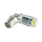 MultiTubo Pushfitting metaal vertind knie 90° 32 x 1 bu.dr., Doe-het-zelf en Verbouw, Buizen en Afvoer, Ophalen of Verzenden, Nieuw