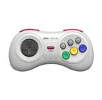 8BitDo M30 2.4G Wireless Pad-Wit (Sega Mega Drive) NIEUW, Spelcomputers en Games, Spelcomputers | Sega, Ophalen of Verzenden, Nieuw