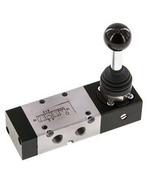 5/3 G1/8  Middendruk  Handbediend Hefboom Ventiel Detent, Verzenden, Nieuw