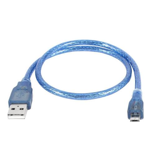 Micro USB kabel 50cm blauw, Hobby en Vrije tijd, Elektronica-componenten, Verzenden