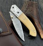 Keukenmes - Premium Damascus vouwbare zakmes – Natuurlijk