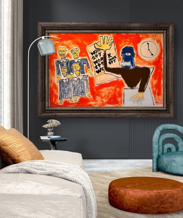 Malo - Work work work, Antiek en Kunst, Kunst | Schilderijen | Modern