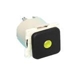 Presto Wipschakelaar met Lampje Inbouw Zwart S-10.000, Ophalen of Verzenden, Nieuw