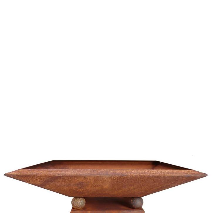 Patina bloemenschaal vierkant | Verkrijgbaar in verschillend, Huis en Inrichting, Woonaccessoires | Wanddecoraties, Nieuw, Verzenden