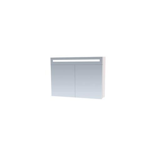 Spiegelkast 2.0 100 cm Wit, Doe-het-zelf en Verbouw, Sanitair, Bad, Nieuw, Ophalen of Verzenden