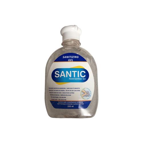 Desinfecterende Handgel Santic met Alcohol 250ML (12 stuks), Doe-het-zelf en Verbouw, Sanitair, Bad, Nieuw, Ophalen of Verzenden