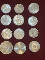 Portugal. Republic. 1000 Escudos 12 moedas prata coleção, Postzegels en Munten, Munten | Europa | Niet-Euromunten