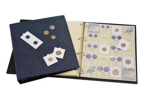 Hartberger Euro muntenalbum Universeel voor alle Eurolanden, Postzegels en Munten, Munten en Bankbiljetten | Toebehoren, Verzamelmap