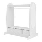 Kledingkast Moskenes open kast voor kinderen 106,5x95x61 cm, Huis en Inrichting, Kasten | Kledingkasten, Verzenden, Nieuw