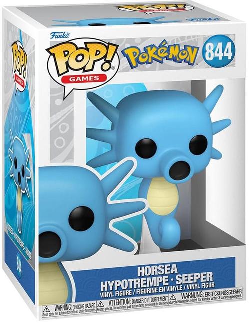 Funko Pop! - Pokemon Horsea #844 | Funko - Hobby Artikelen, Verzamelen, Poppetjes en Figuurtjes, Nieuw, Verzenden