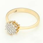Ring - 12 kt. Geel goud - 0.19ct. tw. Diamant (Natuurlijk), Sieraden, Tassen en Uiterlijk, Ringen, Nieuw