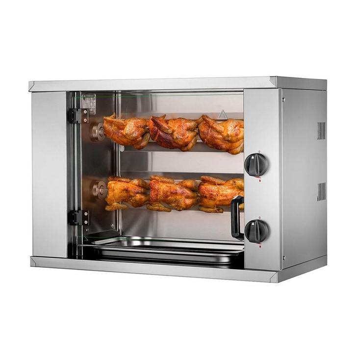 GGM Gastro | Mini kippengrill op gas - 4,4 kW - met 2 |, Zakelijke goederen, Horeca | Overige, Verzenden
