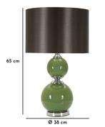 TAFELLAMP EVA TWEE CM Ø 38X65, Huis en Inrichting, Lampen | Tafellampen, Ophalen of Verzenden, Nieuw
