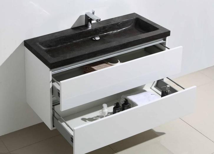 Badmeubel Trend Stone 80, Huis en Inrichting, Badkamer | Badkamermeubels, Nieuw, Verzenden