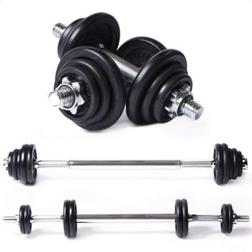 Tunturi Halter en Dumbells Gietijzer - Halterset 20 kg - beschikbaar voor biedingen