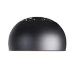 Booglamp XXL kap zwart, Zwart, Rond, Nieuw