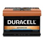 Duracell 12 volt 72 ah Auto accu BDA 72, Auto-onderdelen, Ophalen of Verzenden, Nieuw