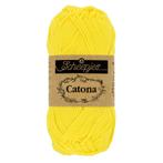 Scheepjes Catona - 10g - 280 Lemon, Ophalen of Verzenden, Nieuw, Breien of Haken, Wol of Garen