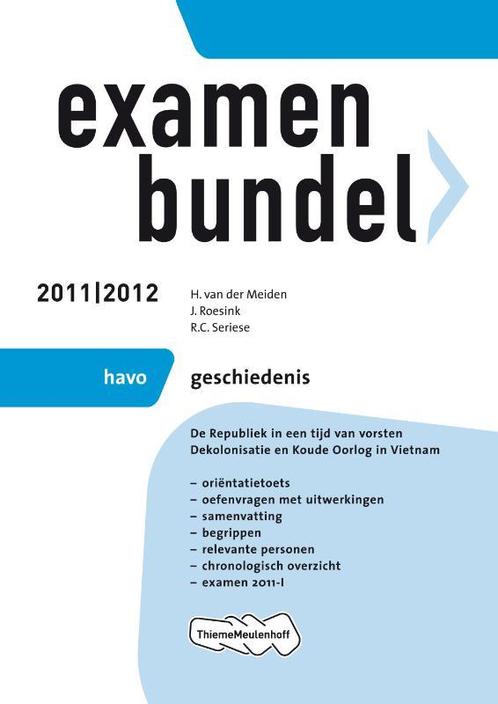 Examenbundel  Geschiedenis havo 20112012 druk  9789006076530, Boeken, Wetenschap, Zo goed als nieuw, Verzenden