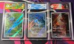 Pokémon - 3 Graded card - Bulbasaur, Squirtle, Charmander, Hobby en Vrije tijd, Verzamelkaartspellen | Pokémon, Nieuw