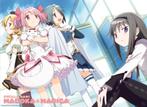 Poster Puella Magi Madoka Magica Madoka and Group 52x38cm, Verzenden, Nieuw, A1 t/m A3