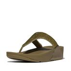 -5% FitFlop  FitFlop Lulu toepost hotfix  maat 41, Kleding | Dames, Schoenen, Verzenden, Nieuw, Groen