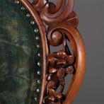 Hoge Willem III zetel geschikt voor bureau ca 1870 incl sto, Antiek en Kunst, Antiek | Meubels | Stoelen en Banken, Ophalen of Verzenden