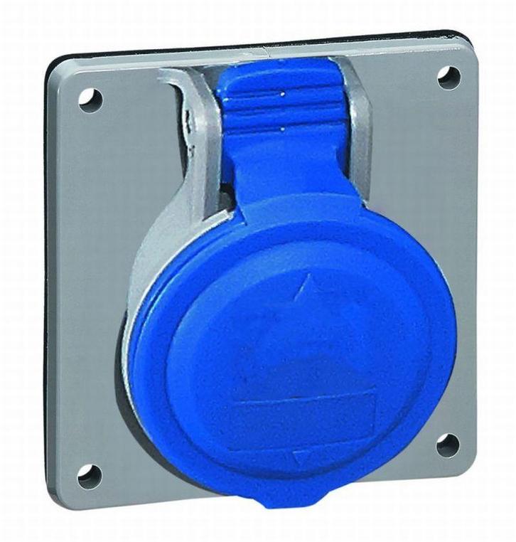 Legrand inbouwstopcontact 230V 16A 5P IP44 P17 Tempura Pro -, Doe-het-zelf en Verbouw, Elektra en Kabels, Overige typen, Nieuw