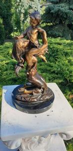 After Louis Chalon - Beeld, Free Shipping - Venus with Eros, Antiek en Kunst