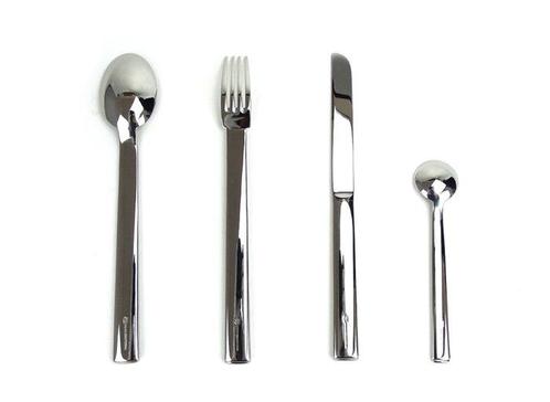 Alessi - Josef Hoffmann - Bestekset (24) - Rond model -, Antiek en Kunst, Antiek | Meubels | Tafels