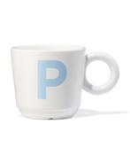 HEMA Mok 280ml letter P 6=40% / 4=20% / 2=10%, Verzenden, Nieuw