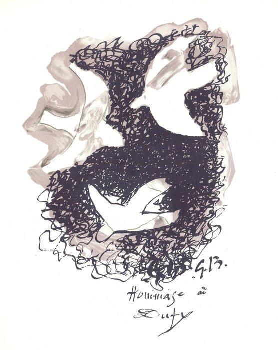 Georges Braque (1882-1963) - Hommage à Dufy, Antiek en Kunst, Antiek | Overige Antiek