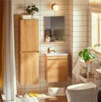 Badkamer Meubelset met Wastafel – Onderkast en Wandspiegel, Verzenden, Nieuw