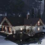 vidaXL Lichtgordijn met 400 LEDs en 8 functies 10 m koudwit, Diversen, Verzenden, Nieuw