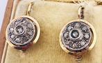 Oorbellen - 18 karaat Geel goud Diamant (Natuurlijk), Sieraden, Tassen en Uiterlijk, Oorbellen, Nieuw