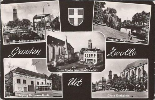 ZWOLLE - Meerluik Groeten uit Zwolle, Verzamelen, Ansichtkaarten | Nederland, Verzenden