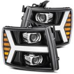 AlphaRex 07-13 Chevy 1500 LUXX LED Proj Headlights Plank, Ophalen of Verzenden, Nieuw