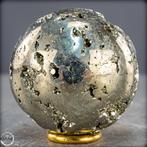 Stralende schat van de aarde Adembenemende pyrietkogel-