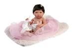 Llorens Pop Nica Met Kussen Roze 40cm (Poppen 37- 45 cm), Kinderen en Baby's, Speelgoed | Poppen, Ophalen of Verzenden, Nieuw