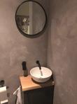 Houten toiletplank - 4cm dik eiken - Boomstam