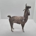 sculptuur, LAMA - 10 cm - .950 zilver - 1950, Antiek en Kunst