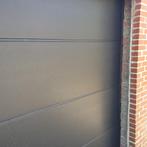 Zwarte sectionaal garagedeur Div. maten b.v 250x215 € 820,00, Doe-het-zelf en Verbouw, Ophalen of Verzenden, Nieuw, Metaal, Garagedeur