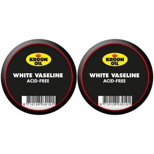 Kroon Oil Witte Vaseline Zuurvrij 2 X 60G, Auto diversen, Onderhoudsmiddelen, Verzenden