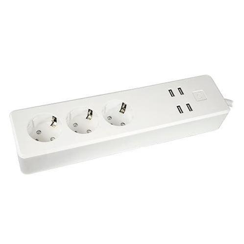 Nivian NVS-PWSTRIPF-W Smart WiFi stekkerdoos 3 stopcontacten, Doe-het-zelf en Verbouw, Elektra en Kabels, Nieuw, Ophalen of Verzenden