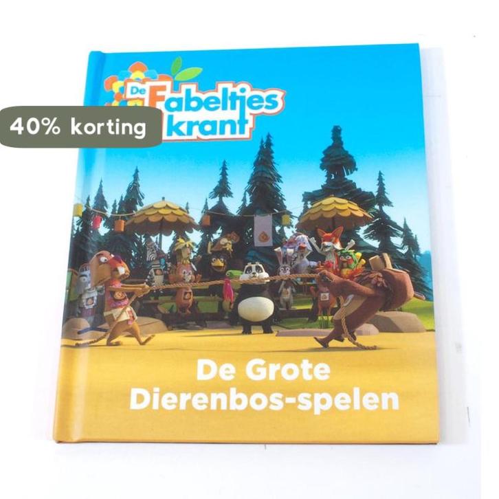 De Fabeltjeskrant De grote dierenbos-spelen, Boeken, Hobby en Vrije tijd, Zo goed als nieuw, Verzenden